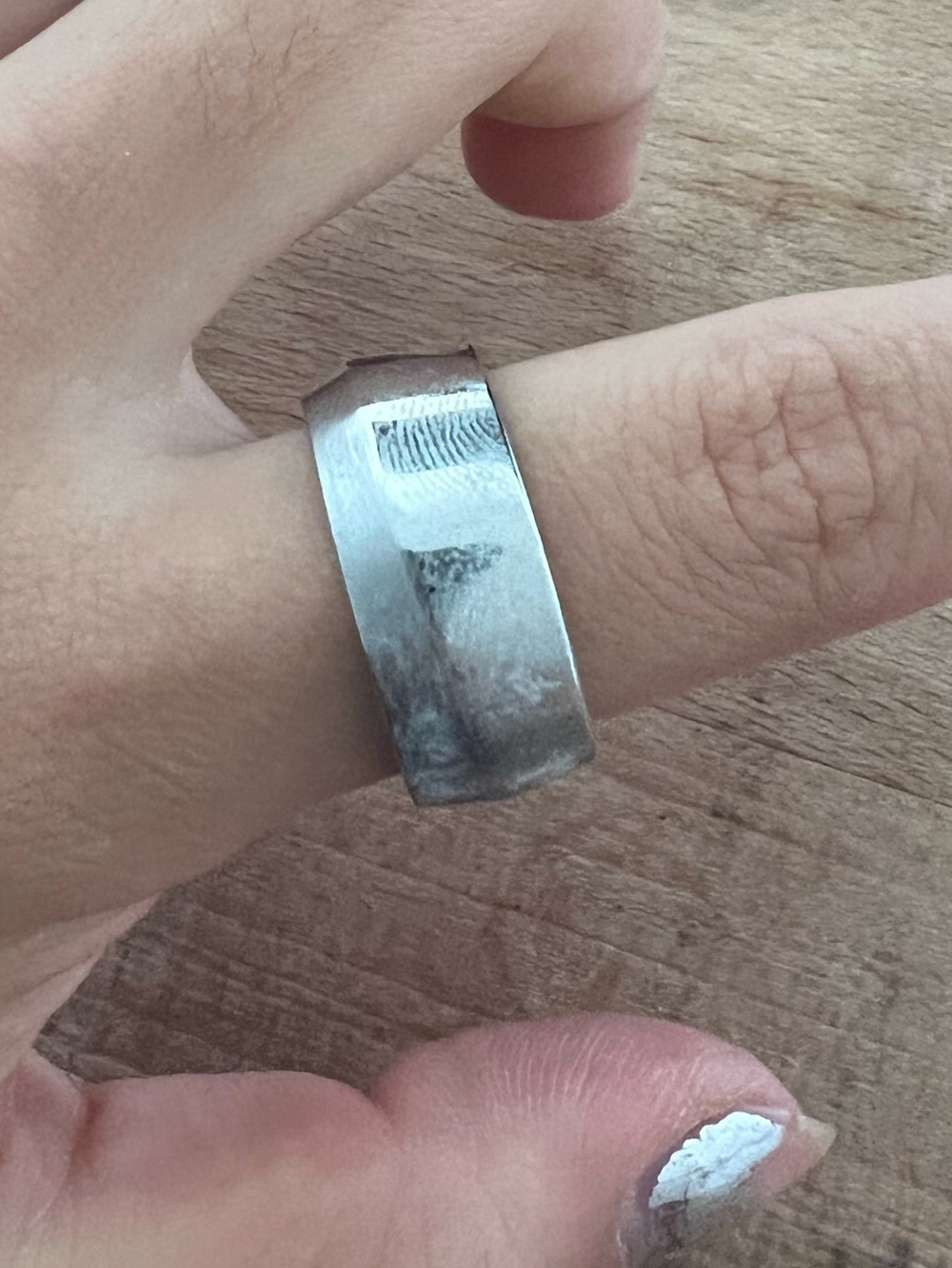 Stainless Steel Band Ring
